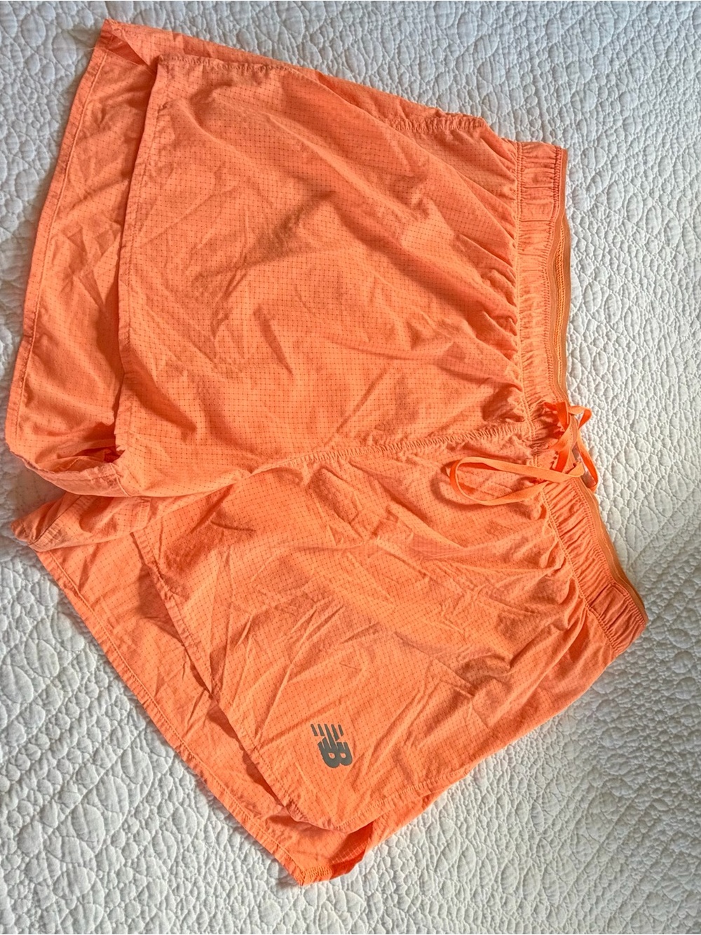 New Balance Orange Men’s Athletic Shorts